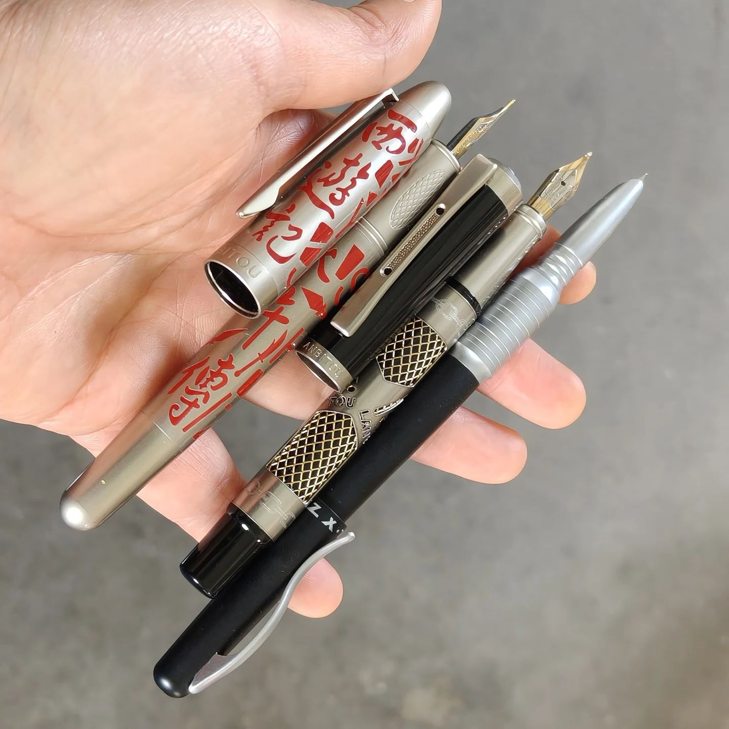 3pens Old Vintage Rare  Founta - Vintage Collectible Pens 评论和价格