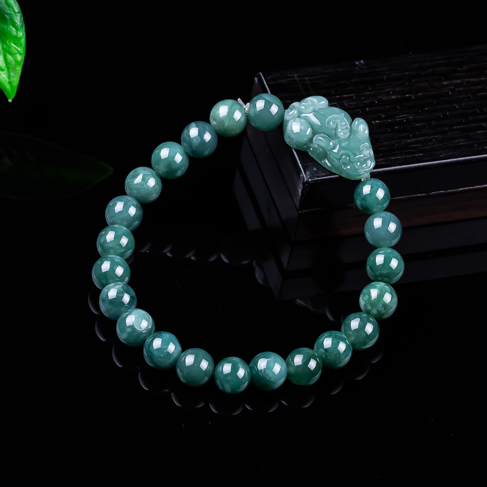 Natural Burmese Jadeite Pixiu  - Vintage Items 评论和价格