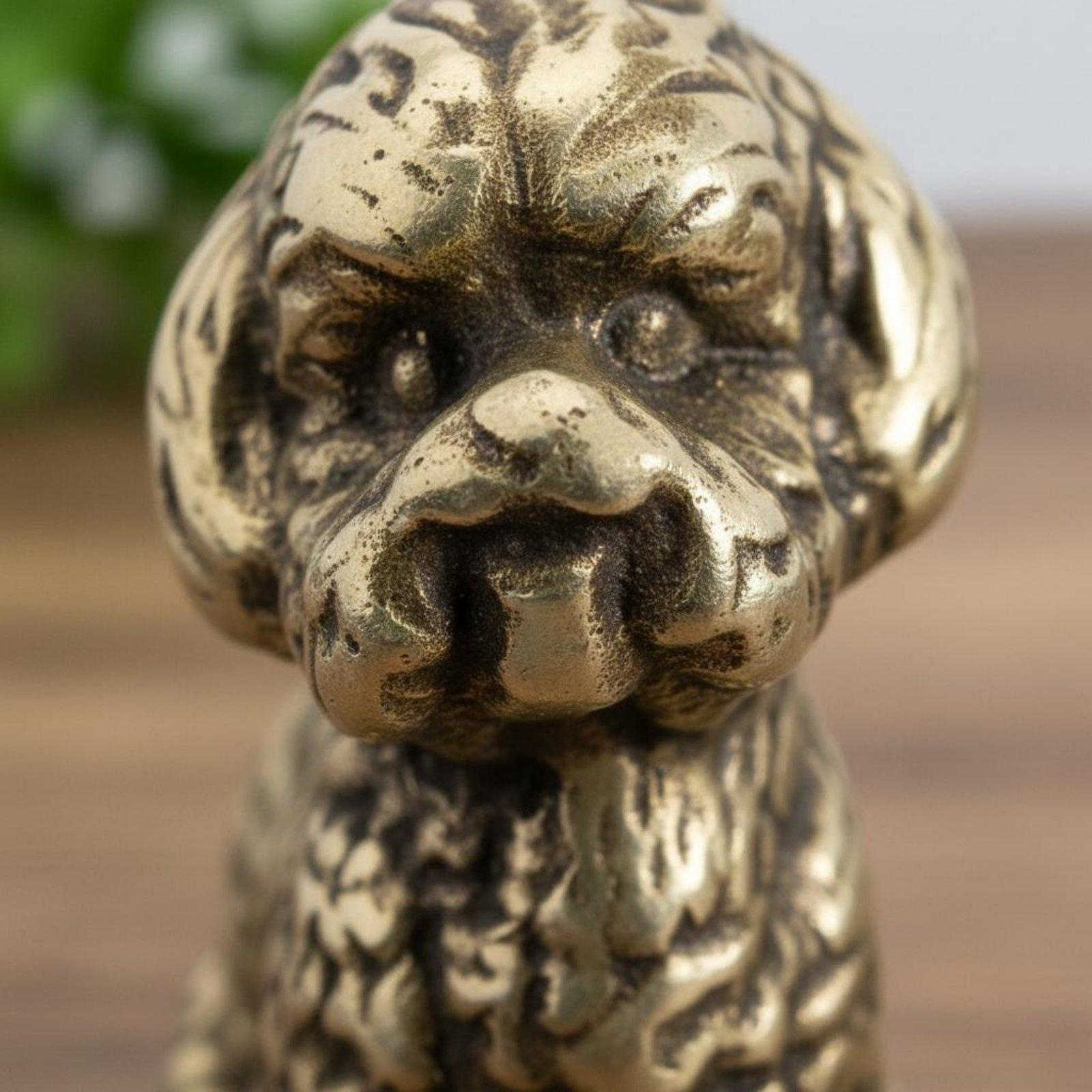 Solid Brass Teddy Bear Figurin - Vintage Collectible Bears 评论和价格
