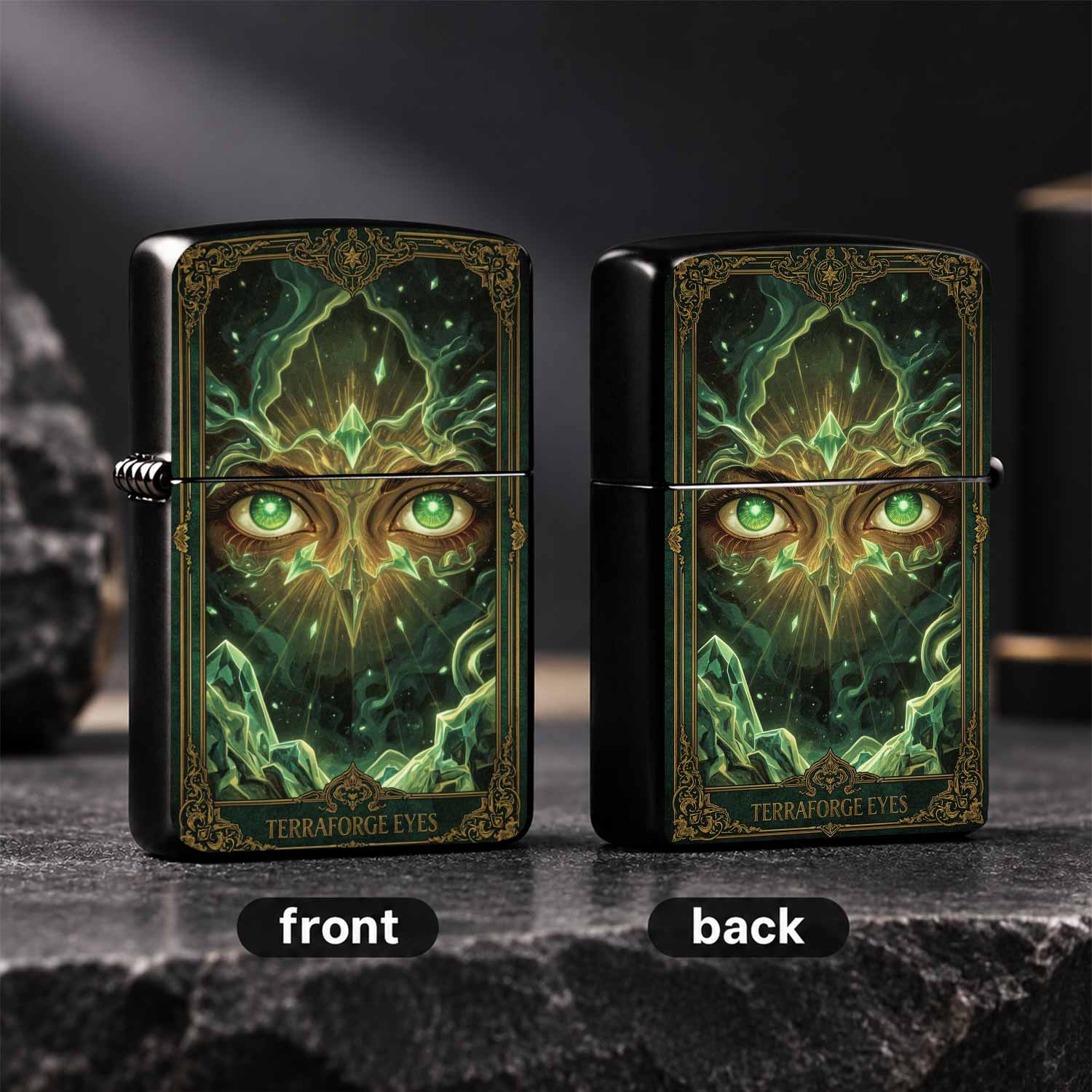 Vintage Tarot Card Style Terra - Vintage Collectible Lighters 评论和价格