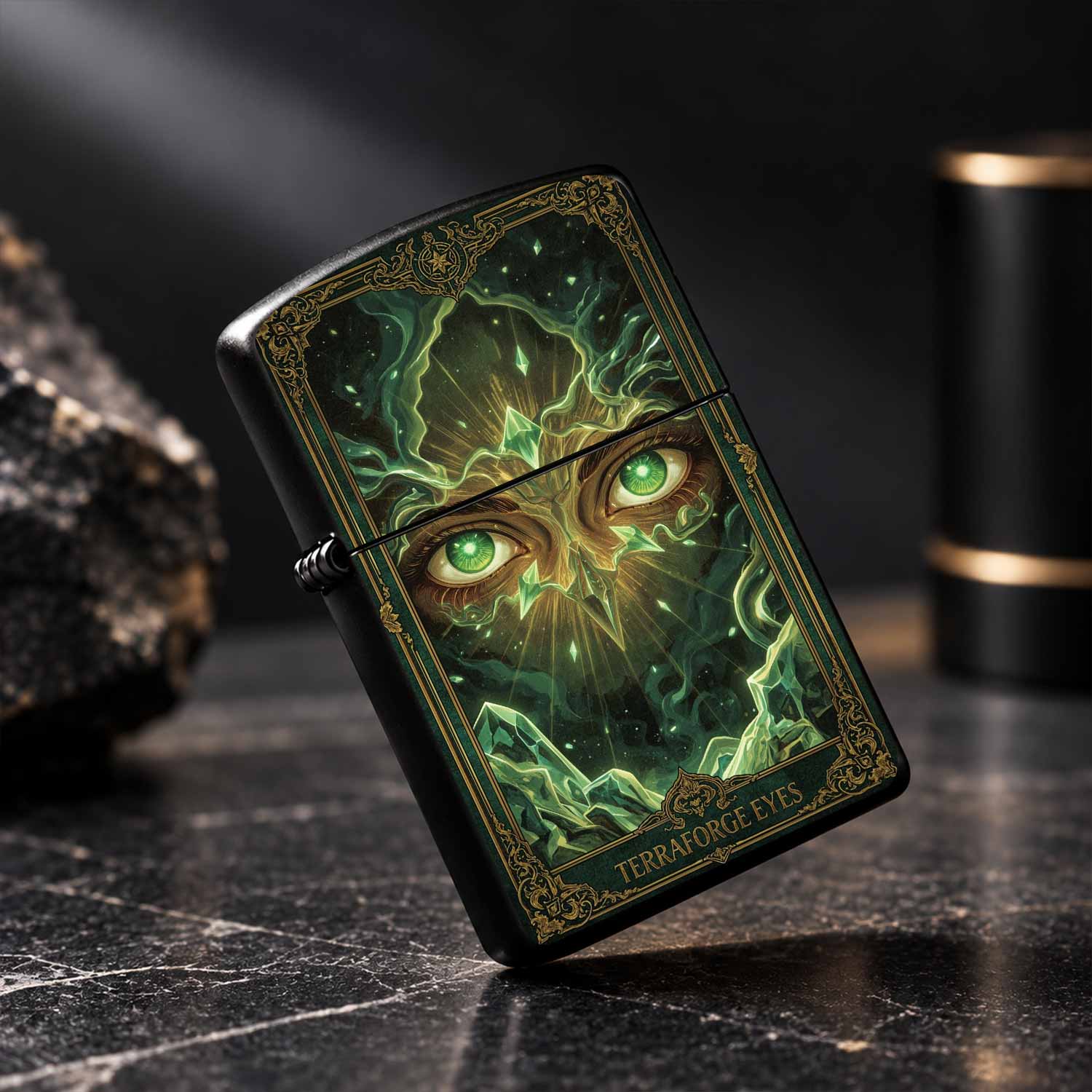 Vintage Tarot Card Style Terra - Vintage Collectible Lighters 评论和价格