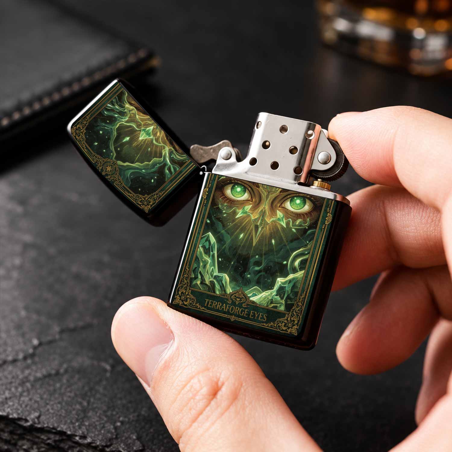 Vintage Tarot Card Style Terra - Vintage Collectible Lighters 评论和价格