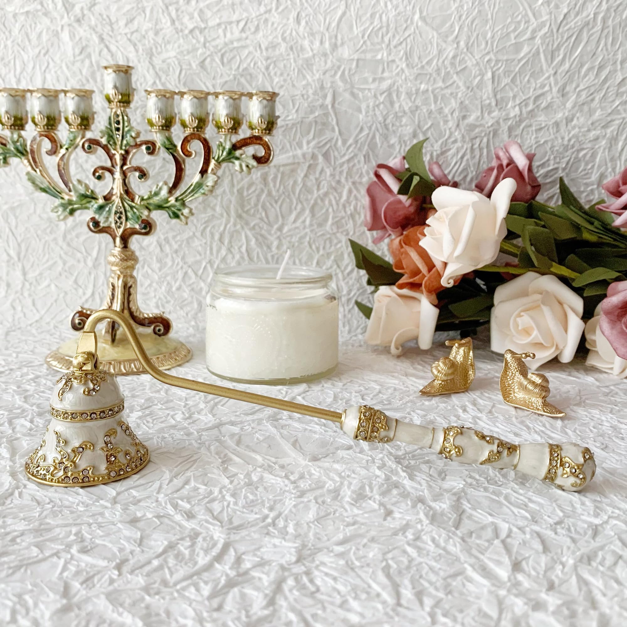 Luxury Menorah Candle Snuffer  - Collectible Collection 评论和价格
