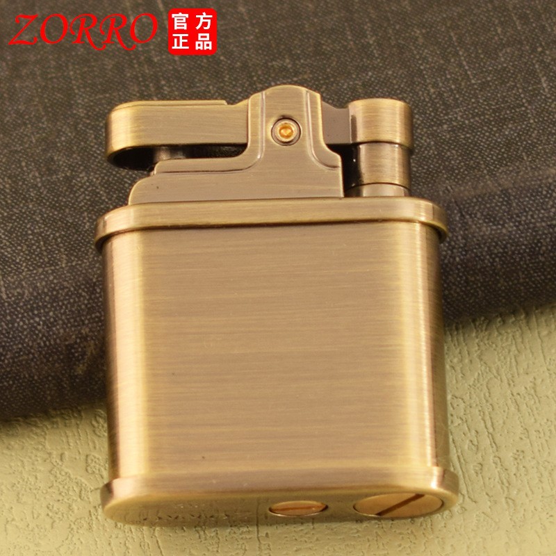 ZORRO 582 Brushed Brass Fuel L - Vintage Collectible Lighters 评论和价格