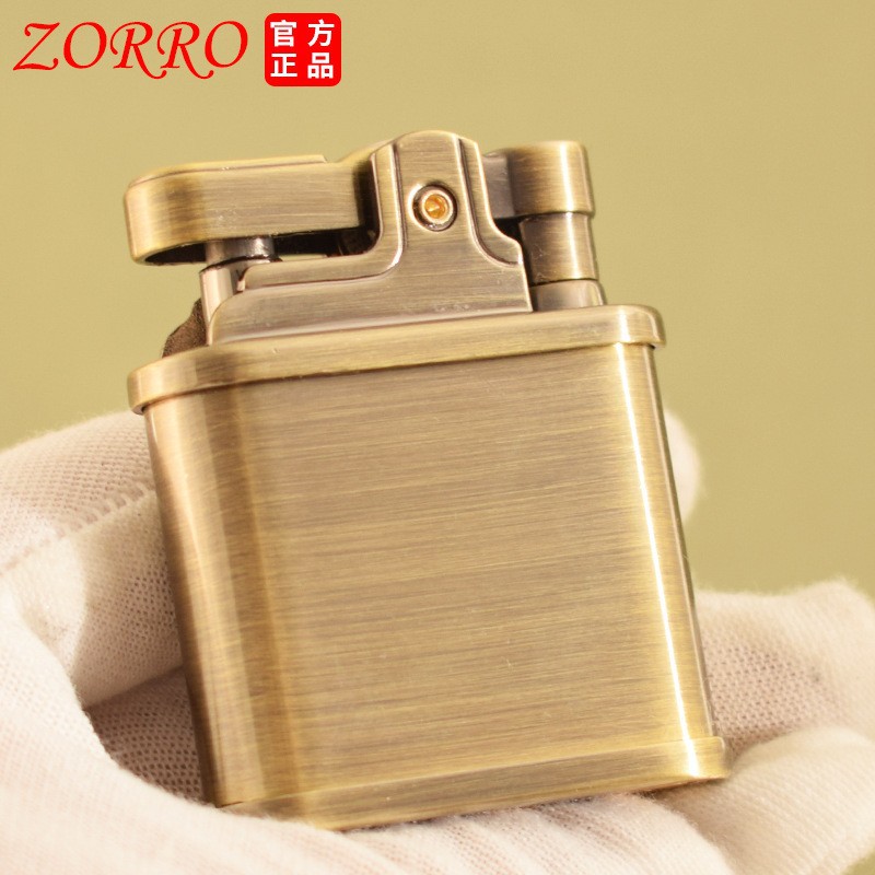 ZORRO 582 Brushed Brass Fuel L - Vintage Collectible Lighters 评论和价格