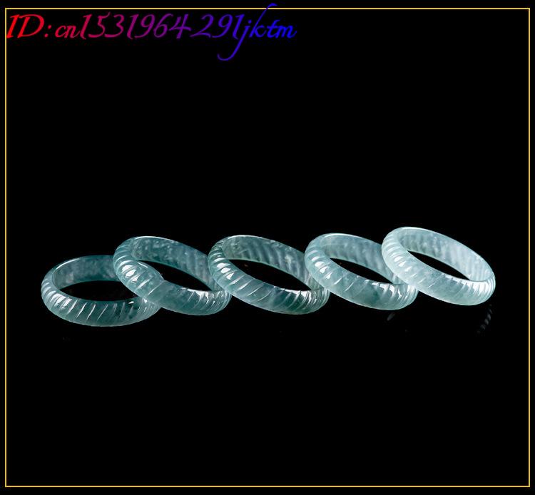 Blue Real Burmese Jadeite Ring - Vintage Items 评论和价格
