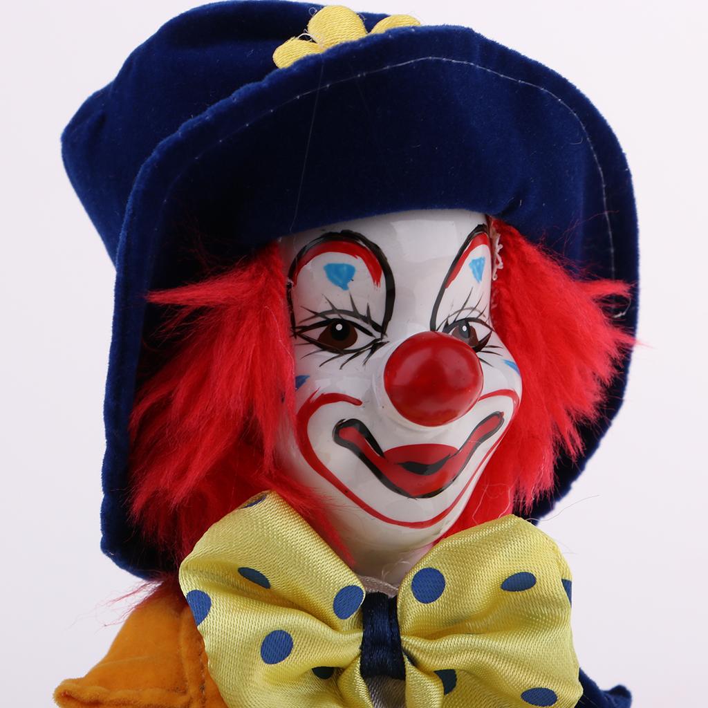 Handmade Ceramic Clown Dolls P - Vintage Collectible Clowns 评论和价格