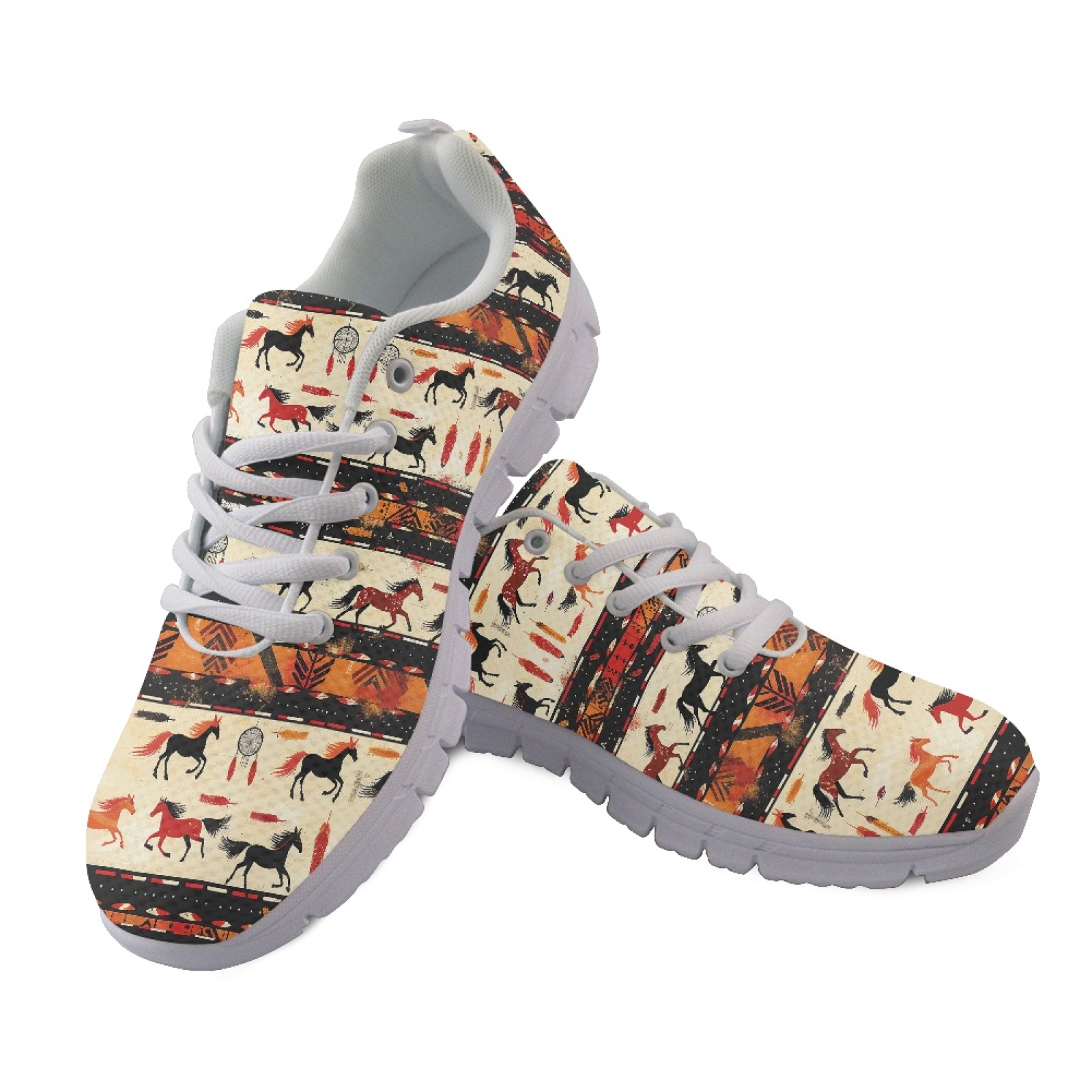 Coloranimal Vintage Horse Prin - Vintage Collectible Shoes 评论和价格